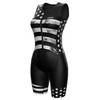 Sparx Women's Triathlon Suit One Piece Sleeveless Full Zipper Tri