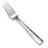 KEAWELL Premium 4-Piece 7.6" Louis Hammered Salad Fork Set, 18/10