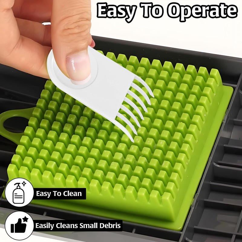 2Pcs Vegetable Kitchen Knife Cleaning Tool Fork Supplies, Salad Chopper