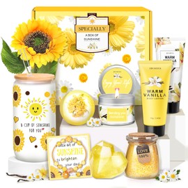 Gifts for Women,Bath and Body Gift 10 pcs Warm Vanilla Self Care Set for Friends,Her,Bestie,Mom,Wife Christmas Birthday Gifts