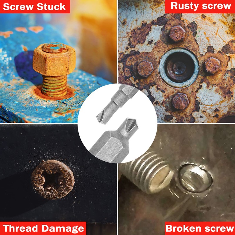 Gifts for Men and Women, Damaged Screw Extractor Kit and
