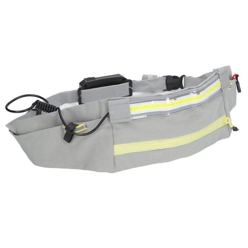 COB Belt Light 5 Modes Waterproof Breathable LED Waist Bag