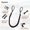 2 Pack Bungee Dock Line & Rope Ties Boat Dock