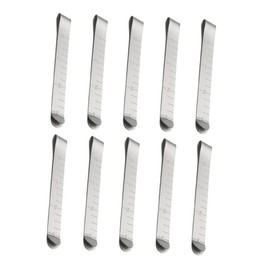 Operitacx Hemming Clips 10 Pack Ewing Clips for Sewing Measurement Ruler for Easy Hemming and Quilting