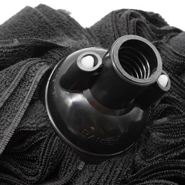 CABLEPELADO Ecological Mop Microfibre Flat Stripes (Black)