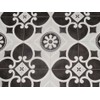 PVC floor covering, vinyl floor in nostalgic retro design, DIN
