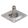 Attwood SP-67739-T Lock’N-Pin ¾-Inch Pin Base — 7x7-Inch Base, Threaded,