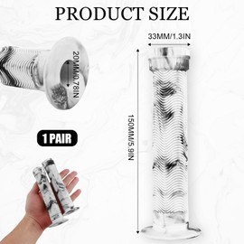 Dumhuts Scooter Griffe 145mm,Stunt Scooter Lenkergriffe, Mixed Color für BMX MTB Fahrrad, Langlebige und Komfortable Grips für Stunt-Scooter