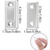 10PCS Cabinet Magnetic Buckle, Ultra-Thin Cabinet Door Magnetic Buckle, Drawer