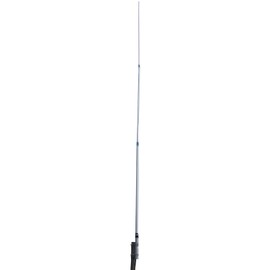 Tram 18 ft. Heavy-Duty Fiberglass CB Base Station Antenna, 3-Section Omnidirectional with UHF SO-239 Connector, 50-Ohm Impedance, Includes Mounting Bracket and Stainless Steel Hardware