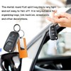 JUSTTOP 30PCS Metal Key Rings, 0.8"/1"/1.2" Split Thick Round Flat