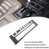 Lcojicep Gear Shift Panel Cover Trim Compatible with Hummer H2