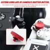 Ergonomic Camera Shutter Button,4 Pcs Copper Soft Shutter Release Button,