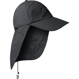 normani Safari Cap with Extra Long Neck Protection with UV Protection, Colour: Anthracite