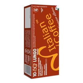 Italian Coffee for Espresso Lovers capsules compatible with Nespresso Original Line machines, Regular pods (100 Count (Pack of 1), Lungo Regular)