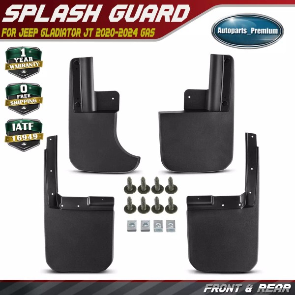 Unbranded 4x Front & Rear Mud Flap Splash Guard for