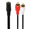 CREATOR RCA Splitter, RCA 1 Male to 2 Female Audio
