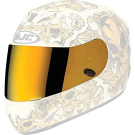 HJC Helmets HJ-09 RST Mirror Gold Shield For AC-12, CL-15, CL-16,CL-17,CL-SP,CS-R1,CS-R2,FS-10, FS-15, IS-16, FG-15