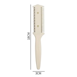 4pcs Hair Clipper Comb Thinning Comb Bangs Repair Comb Double Sided Hair Clippers Salon Hairdressing Comb Styling Design Combing Hair Tools Unisex (Style)