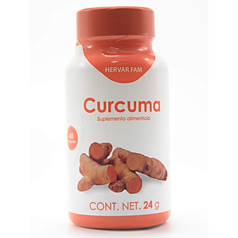 CURCUMA 60 CÁPSULAS DE 500 MG C/U