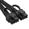 Aukuoy 12VHPWR Cable Extension, 16 Pin(12+4) Female to Dual PCIe