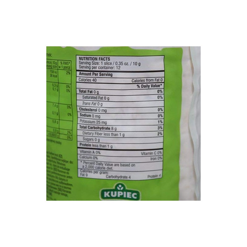 Kupiec Natural Rice Cakes 120g (Pack of 3)