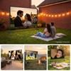 120 inch Outdoor Projector Screen with Stand, Portable Projector Screen