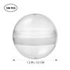 Sewroro 100pcs Capsules Gumball Vending Machine Round Empty Capsules Balls