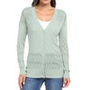 GRECERELLE Cardigan for Women Elegant Lightweight Thin Summer Cardigan with