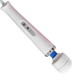 VZVJTR Handheld Deep Tissue Massage Gun – Handheld Full Body Massage Tool for Shoulders, Neck, Back, Legs and Feet (White)