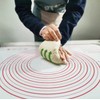 Yansumi silicone pastry non stick baking mat with measurement fondant