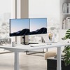Mount-It! Dual Monitor Stand for Desk, Free Standing Monitor Stands