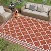 Garvee Outdoor Rug 9x12 Waterproof for Patio Clearance,Large Plastic Straw