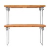 Internet's Best - Stacking Utility Shelf - Bamboo - 2