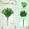 Daifunli 30 Bundles St. Patricks Day Shamrock Plants Decor Artificial