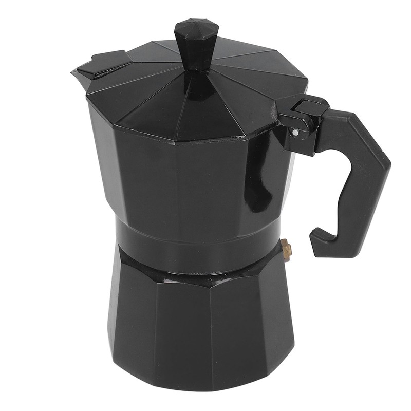 150ML 3 Cups Aluminum Coffee Pot Percolator Italian Cafetiere Household