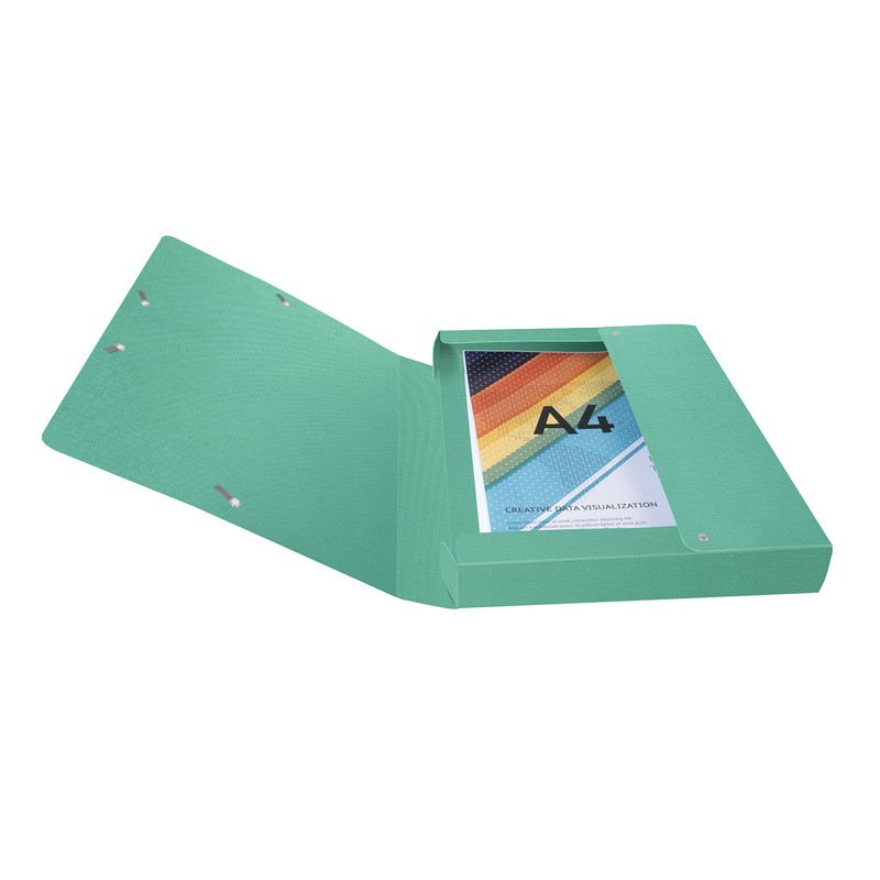 Exacompta Teksto 59640E Pack of 4 Premium Collection Boxes with