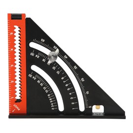 Triangle Angle Ruler Woodworking Folding Aluminum Alloy Measuring Tools 0 ~ 290mm