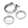 Stainless Steel V Band Clamp with Flange for Auto Exhaust