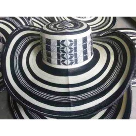 col-p Colombian Hat Sombrero Sinuano 21 Vueltas Made by Colombian Artisans White