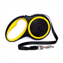 Extendable Dog Leash, 5M Retractable Dog Leash, Multi-Position Tangle-Free Leash for Pets, Small, Medium or Cats, Retractable Strap with Pause and Lock Button