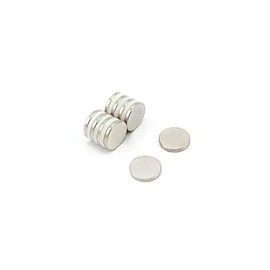 Samarium Cobalt Magnet for Motors, Electric Motors, Turbo Machinery and Sensors - 15mm dia x 2mm thick - 1.4kg Pull - Pack of 10