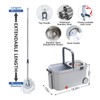Tikaa Atok Spin Mop and Bucket with Wringer Set, Bucket