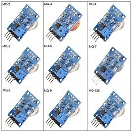9 in 1 MQ Sensor Modules Kit Project Super Starter Kits for Gas Detection