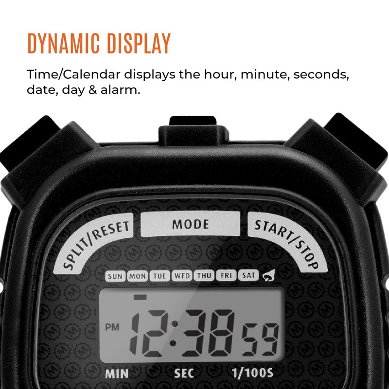 MARATHON Adanac 3000 Digital Stopwatch Timer with Extra Large Display