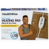 HealthWise Deluxe Extra Large 12” x 24” Heating Pad with