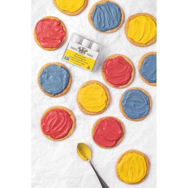 Natural Liquid Food Coloring Set – Plant-Based, Dye-Free, Non-GMO, Allergen-Free,