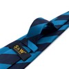 S&W SHLAX&WING Men's Necktie Set, Long Necktie, Pocket, Square, Combo