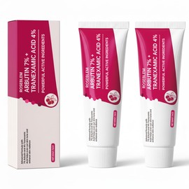 Roseblem Arbutin 7% + Tranexamic Acid 4% Face Cream for Dark Spots & Uneven Skin Tone – Hydrating, Non-Irritating, Safe for Sensitive Skin, 1.76 oz (Pack of 2)