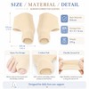 Silicone Toe Separator Sleeve for Foot Comfort – Bunion Cushion